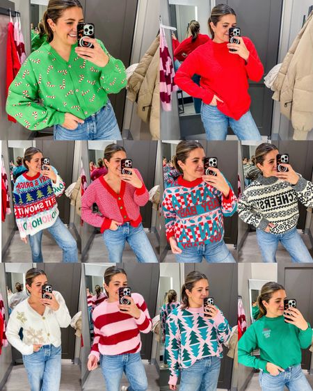 Ten holiday sweaters from Target! Christmas sweaters, ugly Christmas sweater. 

#LTKfindsunder50 #LTKHoliday