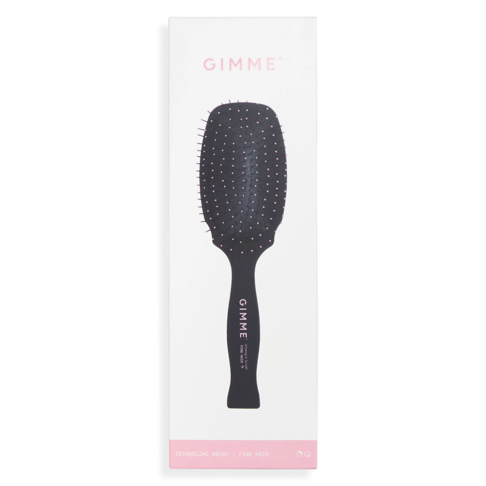Gimme Detangling Hair Brush for Fine Hair, Black, 1 Ct | Walmart (US)