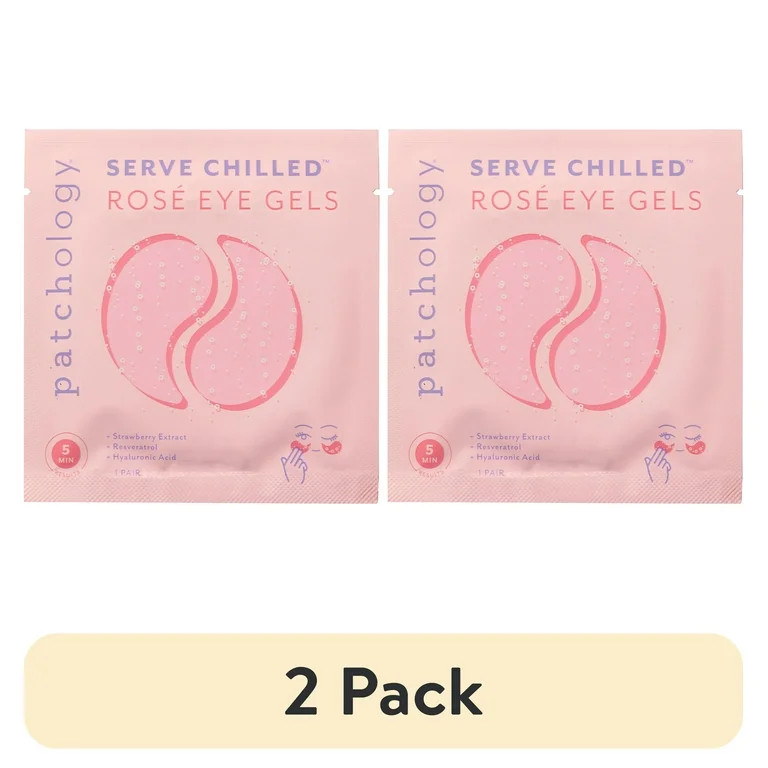 (2 pack) Patchology Serve Chilled Rosé Eye Gels- Single | Walmart (US)