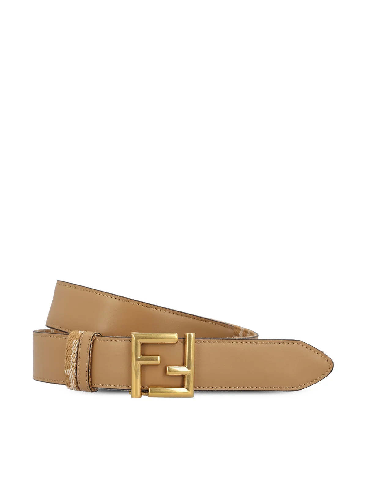 Fendi FF Jacquard Buckle Reversible Belt | Cettire Global