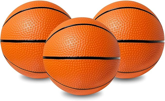 Botabee 5-Inch Mini Basketball Balls Set of 3 - Ideally Sized for Boys, Toddlers, and Mini Hoop E... | Amazon (US)