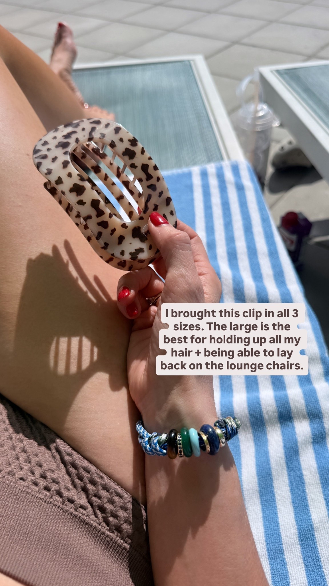 The best clip to hold your hair while being able to lounge! 

#LTKootd #LTKSeasonal #LTKdayinmylife