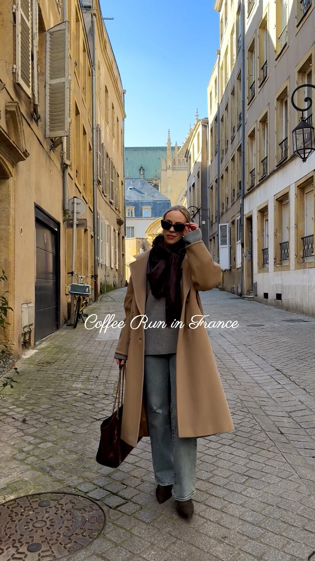Coffee run, camel coat, brown Saint Laurent scarf, Levi’s bootcut jeans, burgundy YSL tote bag 

#LTKOver40 #LTKTravel #LTKdayinmylife