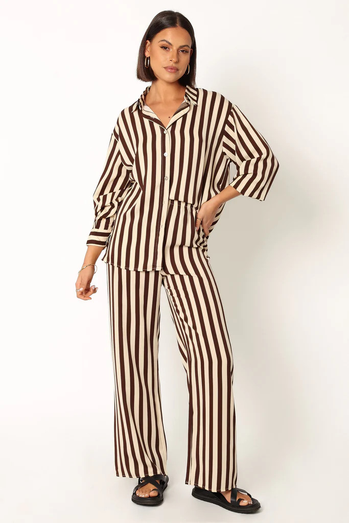 Lucas Set - Cream Stripe | Petal & Pup (AU)