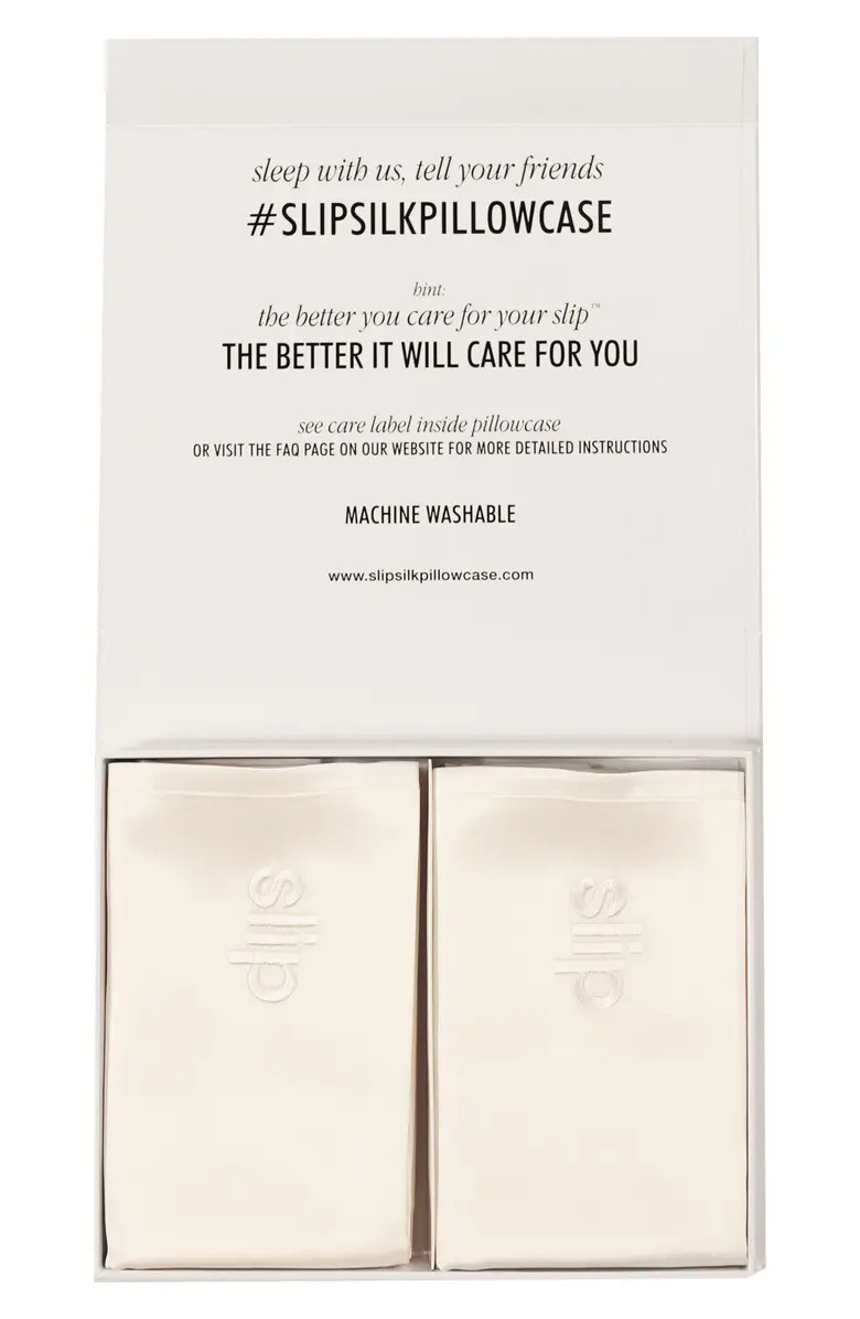 slip™ for beauty sleep Slipsilk™ Pure Silk Queen Pillowcases | Nordstrom