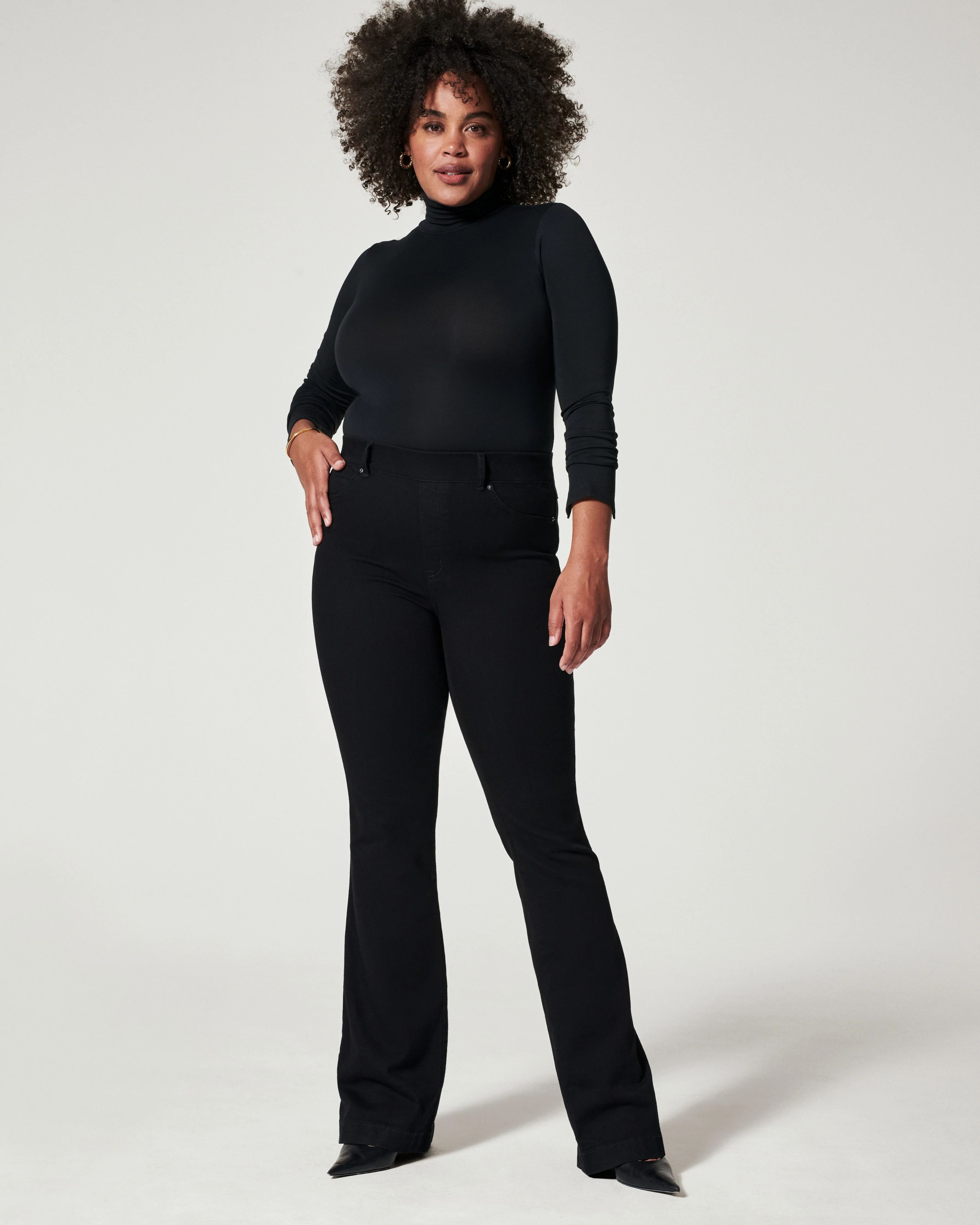 Flare Jeans, Clean Black | Spanx