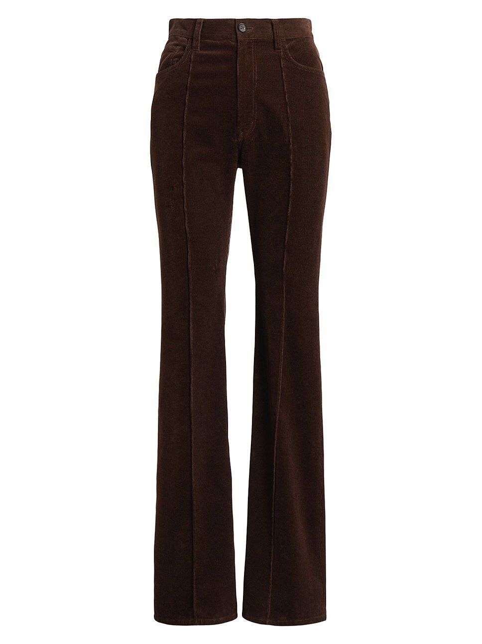 Pin-Tucked Corduroy Flare Pants | Saks Fifth Avenue
