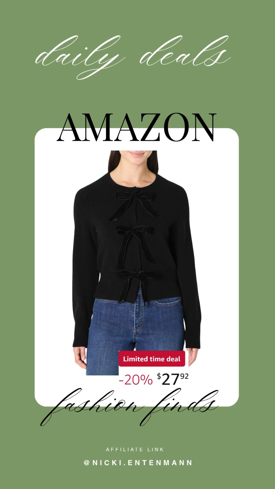 This women's regular fit long sleeve tie front cardigan with bows brings cheerful charm and effortless elegance to everyday outfits with cozy flair. #CardiganStyle #TieFrontCardigan #BowDetail #WomenFashion #WardrobeEssentials #DailyOutfits #LifestyleLooks #ModernStyle #CozyWear #FashionFavorites 👗✨🌸
 

 #LTKgrwm #LTKootd #LTKBeauty