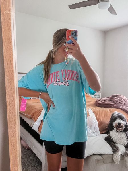 Barbie Top from Target 🩷 The back has a fun Barbie graphic. 

Tshirt | Target Find | Oversized Shirt | Graphic Tee | Barbie

#LTKunder50 #LTKstyletip #LTKFind
