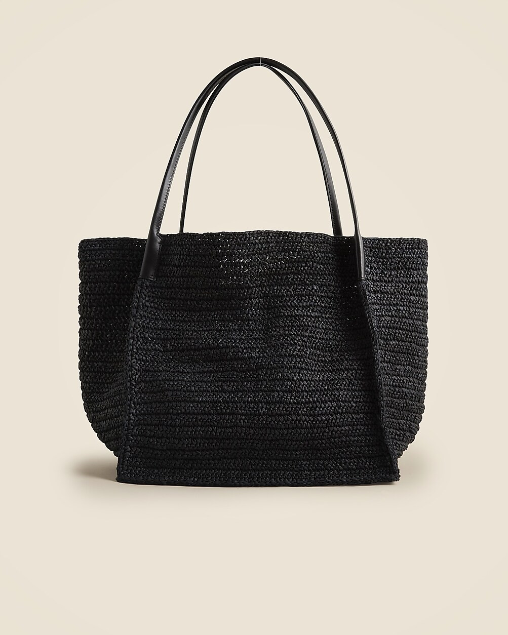 Large hand-knotted packable tote bag | J. Crew US