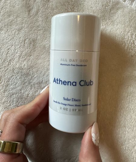 Athena club all day deo in solar disco. All Day Deo lives up to its name: it deodorizes and keeps you smelling really nice – all day. Even better? It’s free of any sketchy ingredients. Just because you’re going au naturale with your deo doesn’t mean it shouldn’t work. One less thing to stress about.

#LTKfitness #LTKbeauty #LTKActive