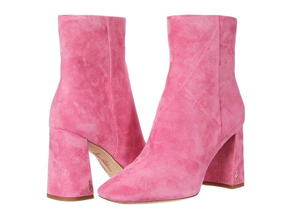 Sam Edelman Codie (Pink Confetti Suede Leather) Women's Shoes | Zappos