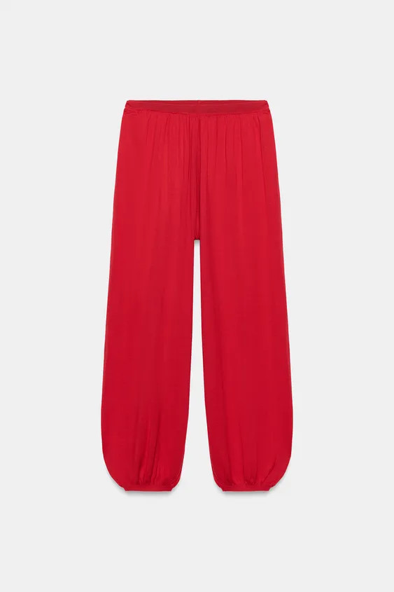 PUFFY KNIT PANTS | Zara US
