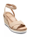 Click for more info about Women's Cloud Ankle Strap Espadrille Wedge Sandals