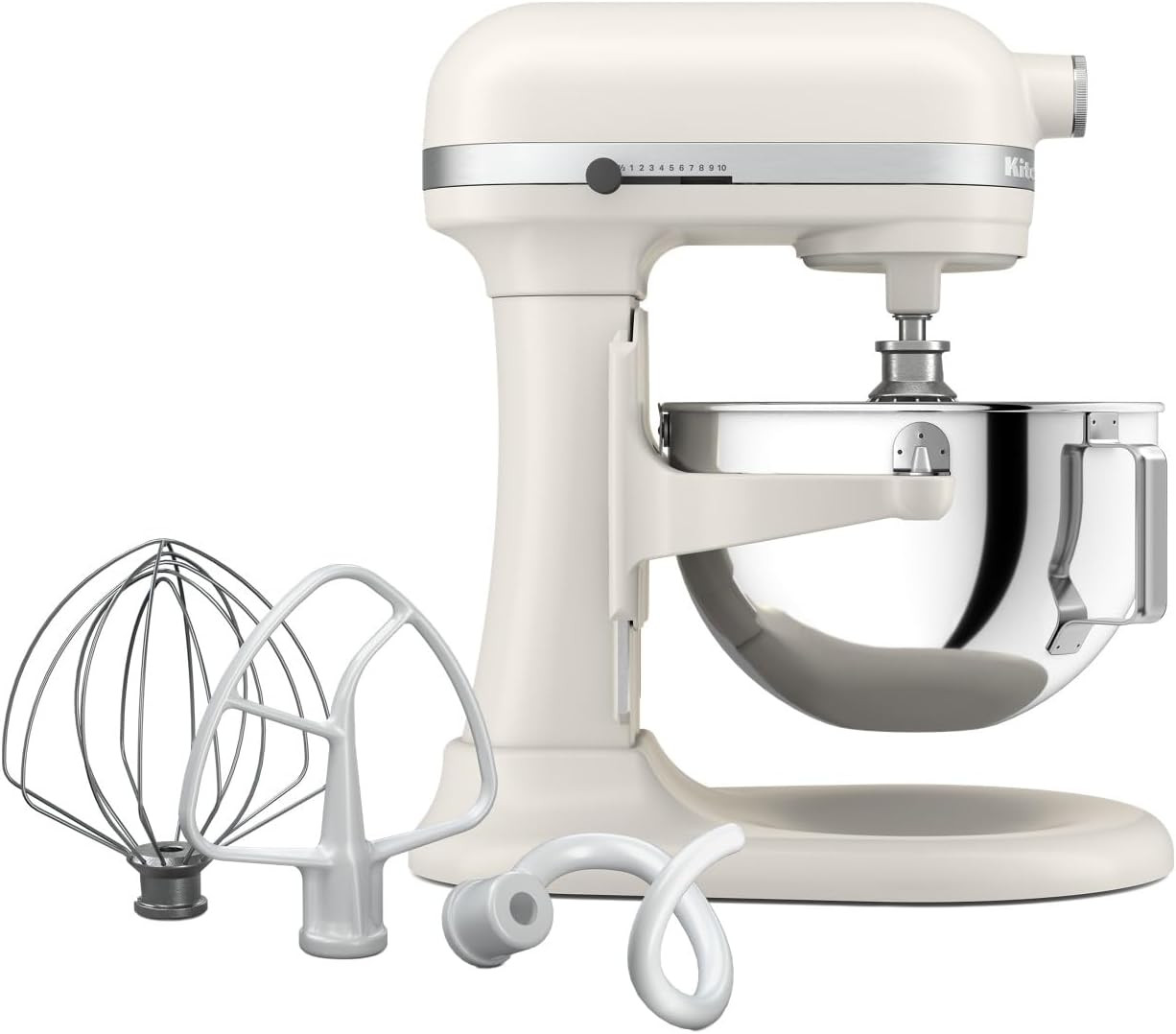 KitchenAid 5.5 Quart Bowl-Lift Stand Mixer with 11 Speeds, KSM55SXXX, Porcelain White | Amazon (US)