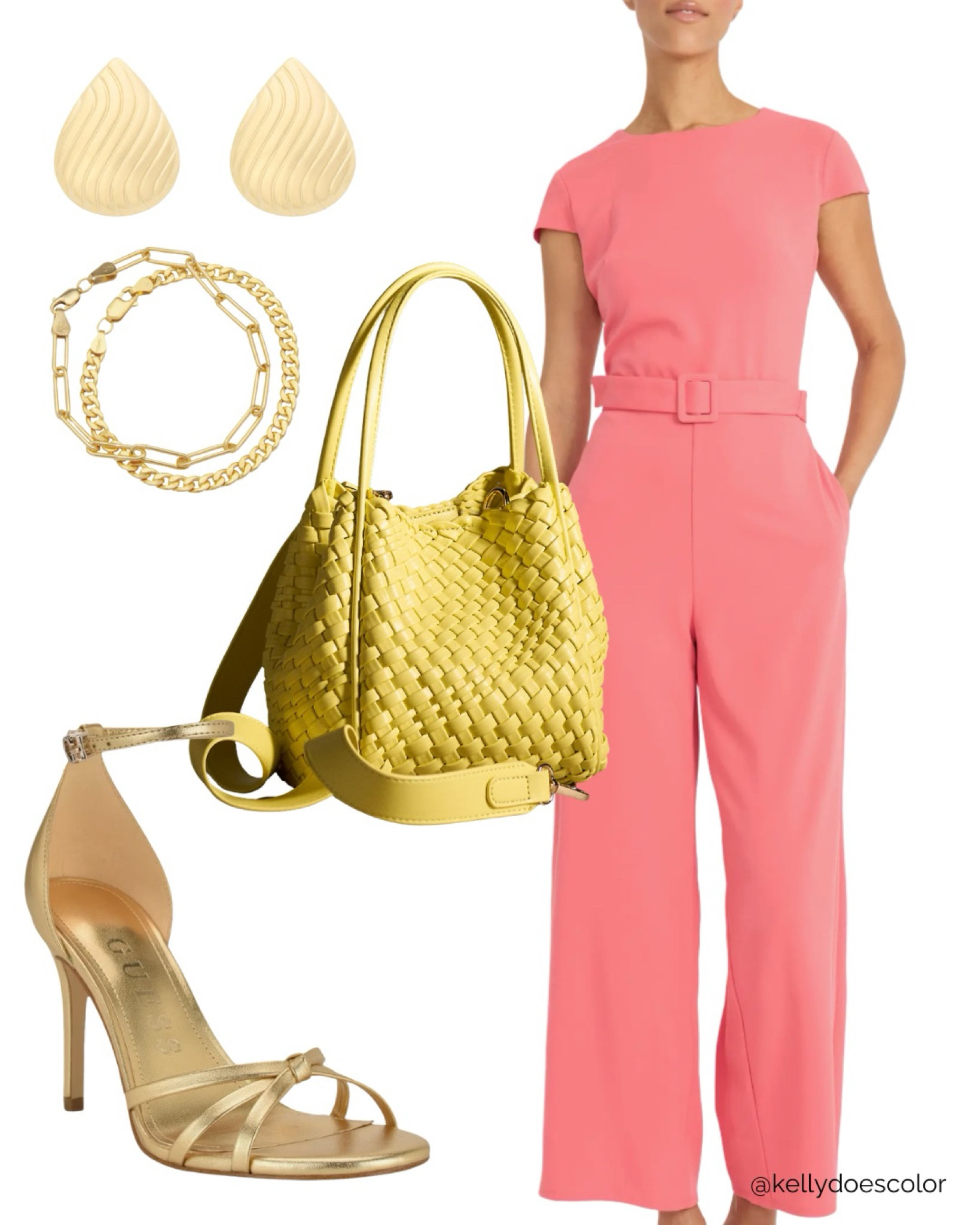 Pants don’t have to be boring! LOVE this spring coral jumpsuit look with an extra punch from the @anthropoligie bag and the statement earrings!

#LTKWedding #LTKStyleTip #LTKSeasonal