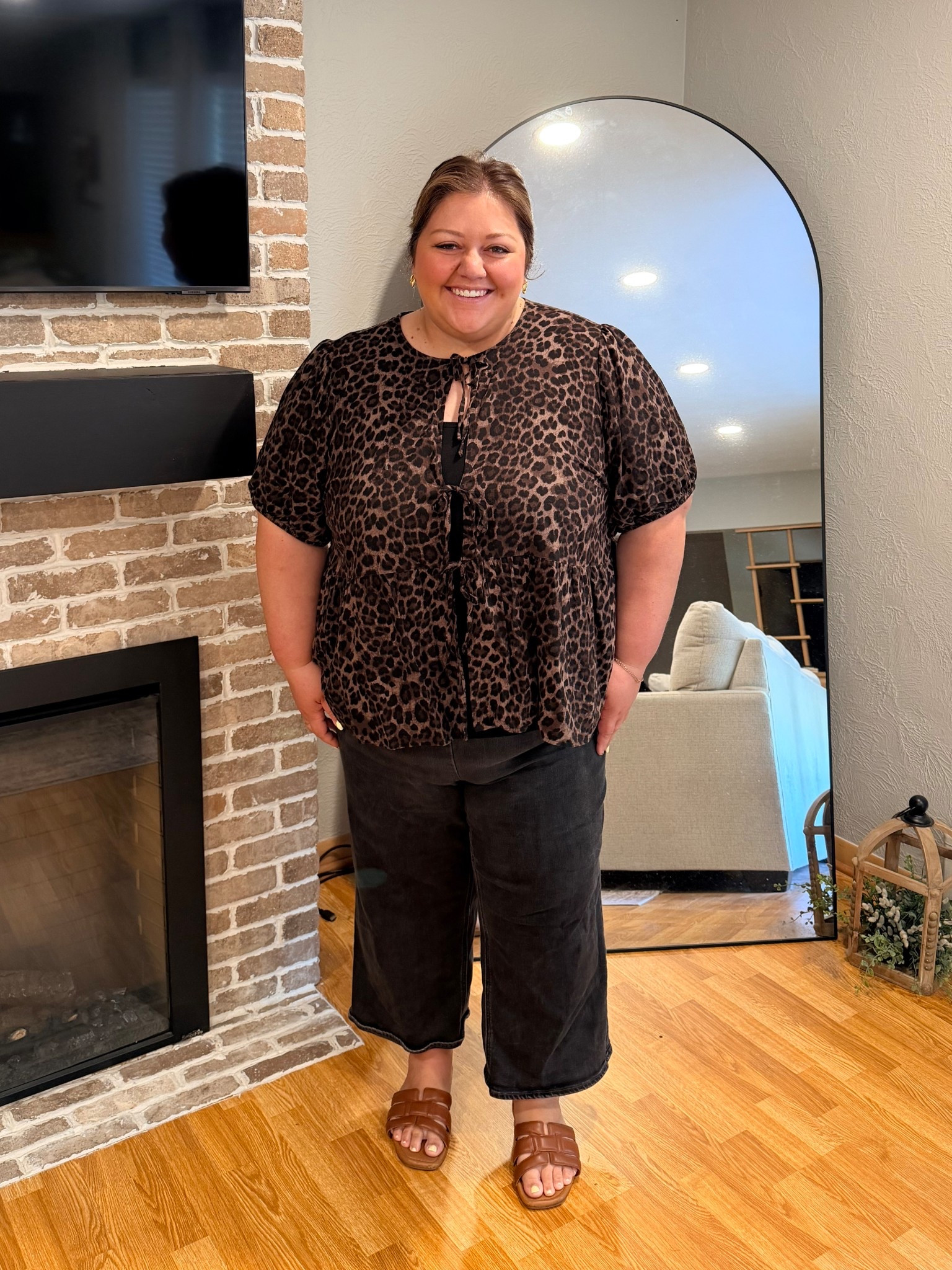 all the leopard vibes today🤎🖤 pieces from Torrid and Old Navy!

Top - 4X
Pants - 24
Shoes - 10

#LTKWorkwear #LTKPlusSize #LTKootd