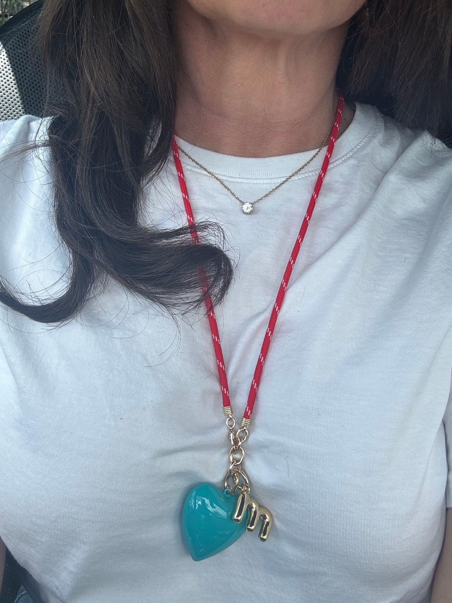 The other necklace I bought, I shared one yesterday. Love it - I love the pop of color !! These make great gifts 

#LTKOver40 #LTKMothersDay #LTKootd