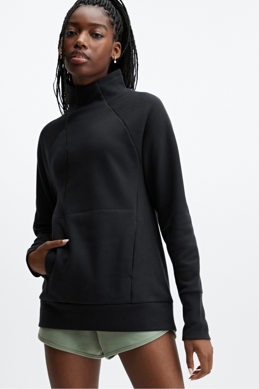 Zaylee Funnel Neck Tunic | Fabletics - North America