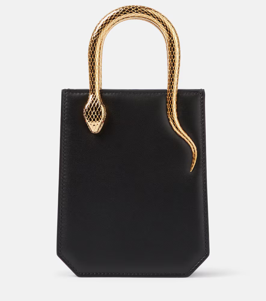 Bvlgari Serpentine Mini leather tote bag | Mytheresa (US/CA)