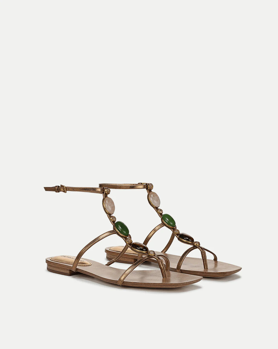 Alba Gemstone Sandal | Veronica Beard