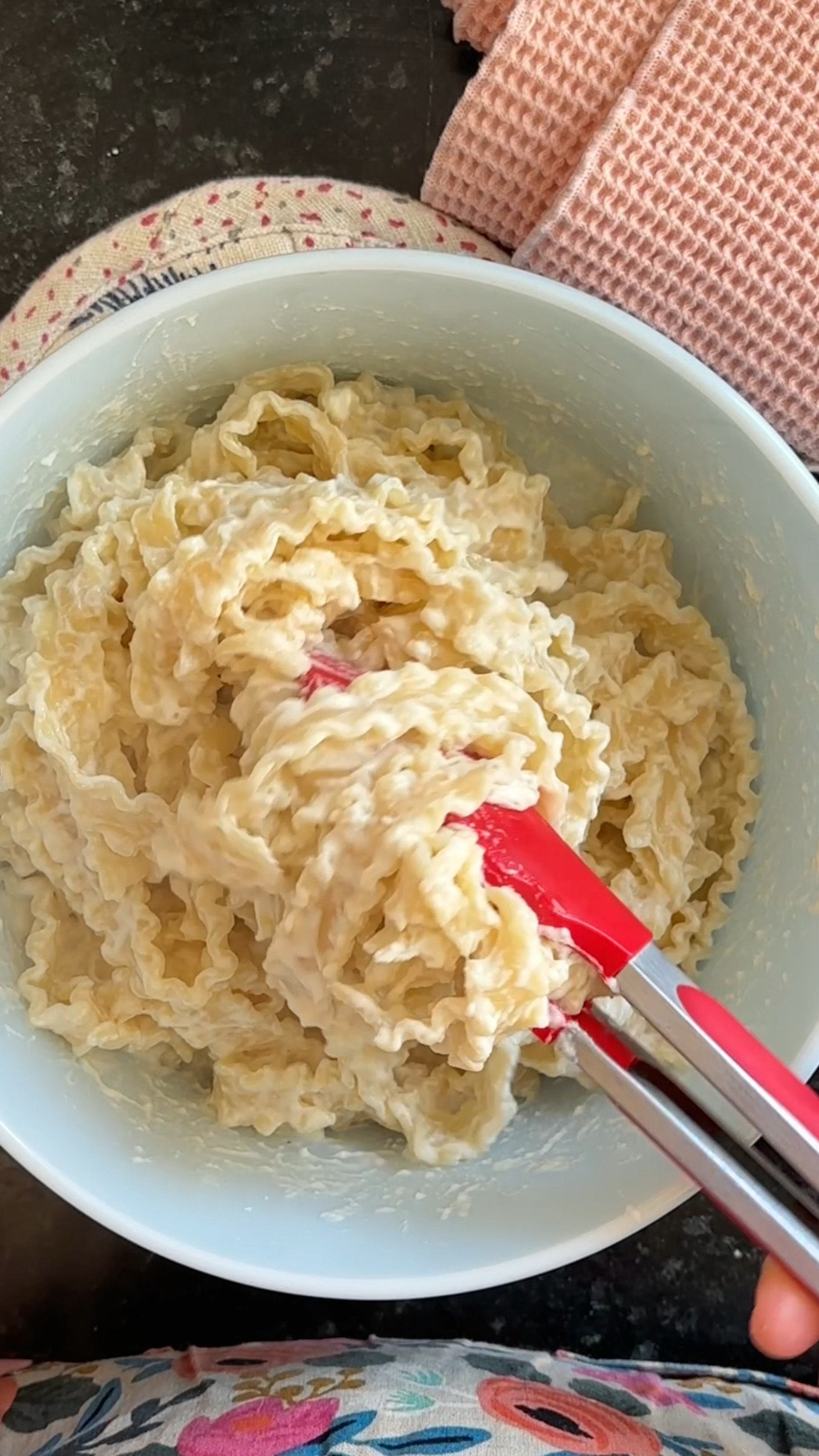 Cauliflower Alfredo...so yum! 