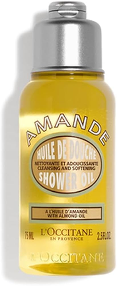L'OCCITANE Cleansing & Softening Almond Shower Oil, Body Wash & Shaving Base Purifies & Smooths W... | Amazon (US)