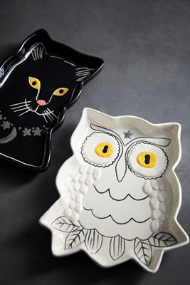Francesca Kaye Halloween Magic Dessert Plate | Anthropologie (US)