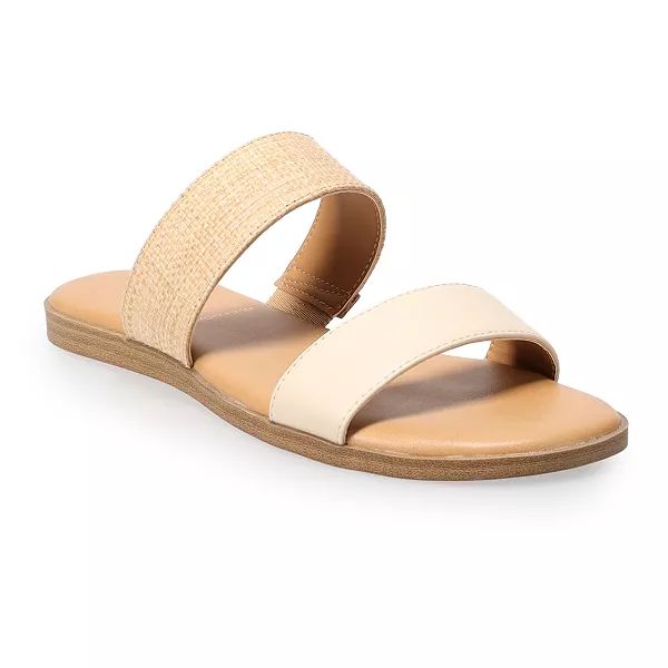 LC Lauren Conrad Sunstone Women's Slide Sandals | Kohl's