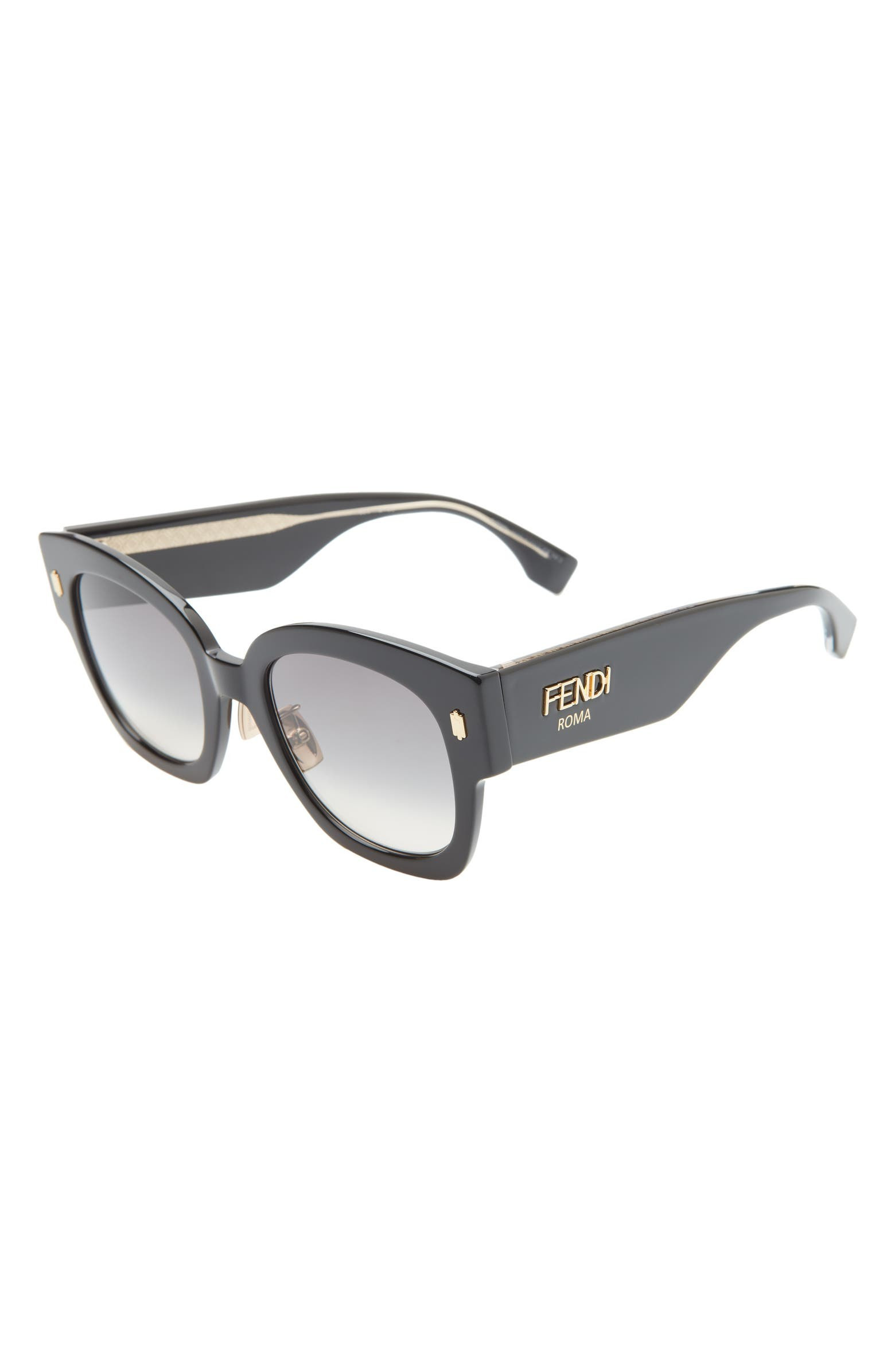 52mm Gradient Square Sunglasses | Nordstrom