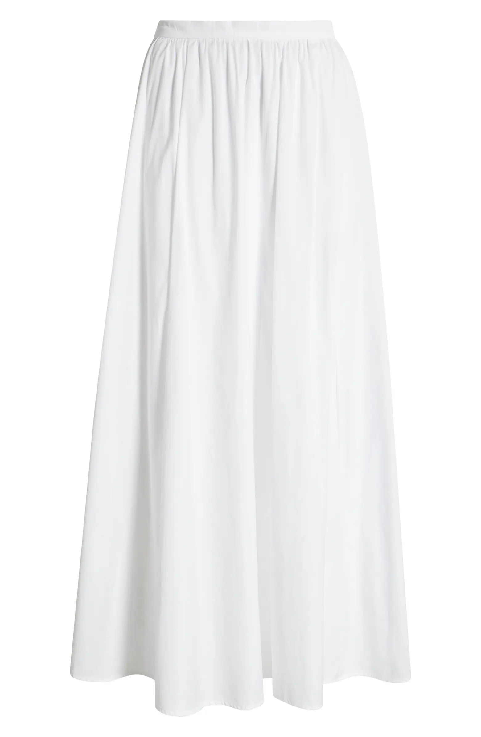 Cotton Poplin Maxi Skirt | Nordstrom