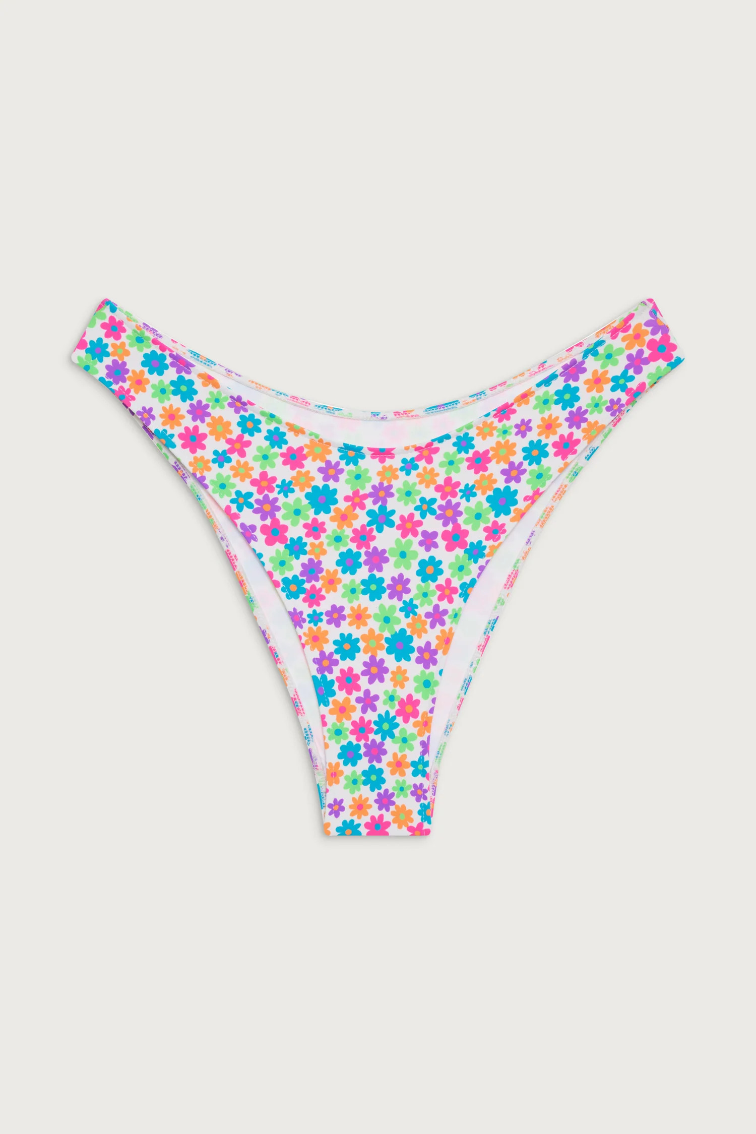 Dove Floral Classic Bikini Bottom - Forever Flower | Frankies Bikinis
