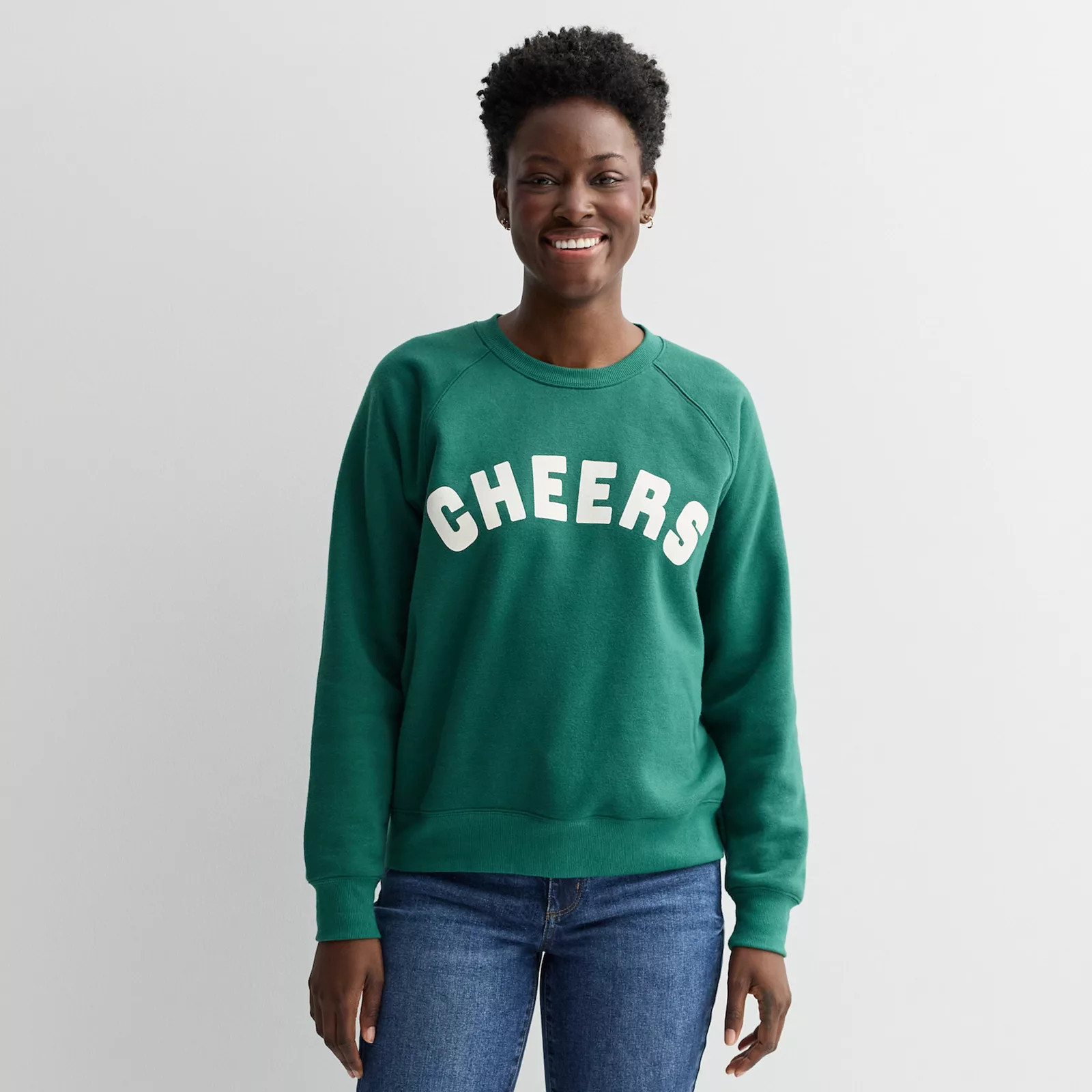 Women's Sonoma Goods For Life® Fleece Crewneck Sweatshirt | Kohl's
