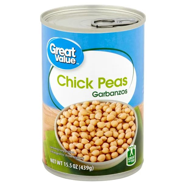 Great Value Garbanzos Chick Peas, 15.5 oz - Walmart.com | Walmart (US)