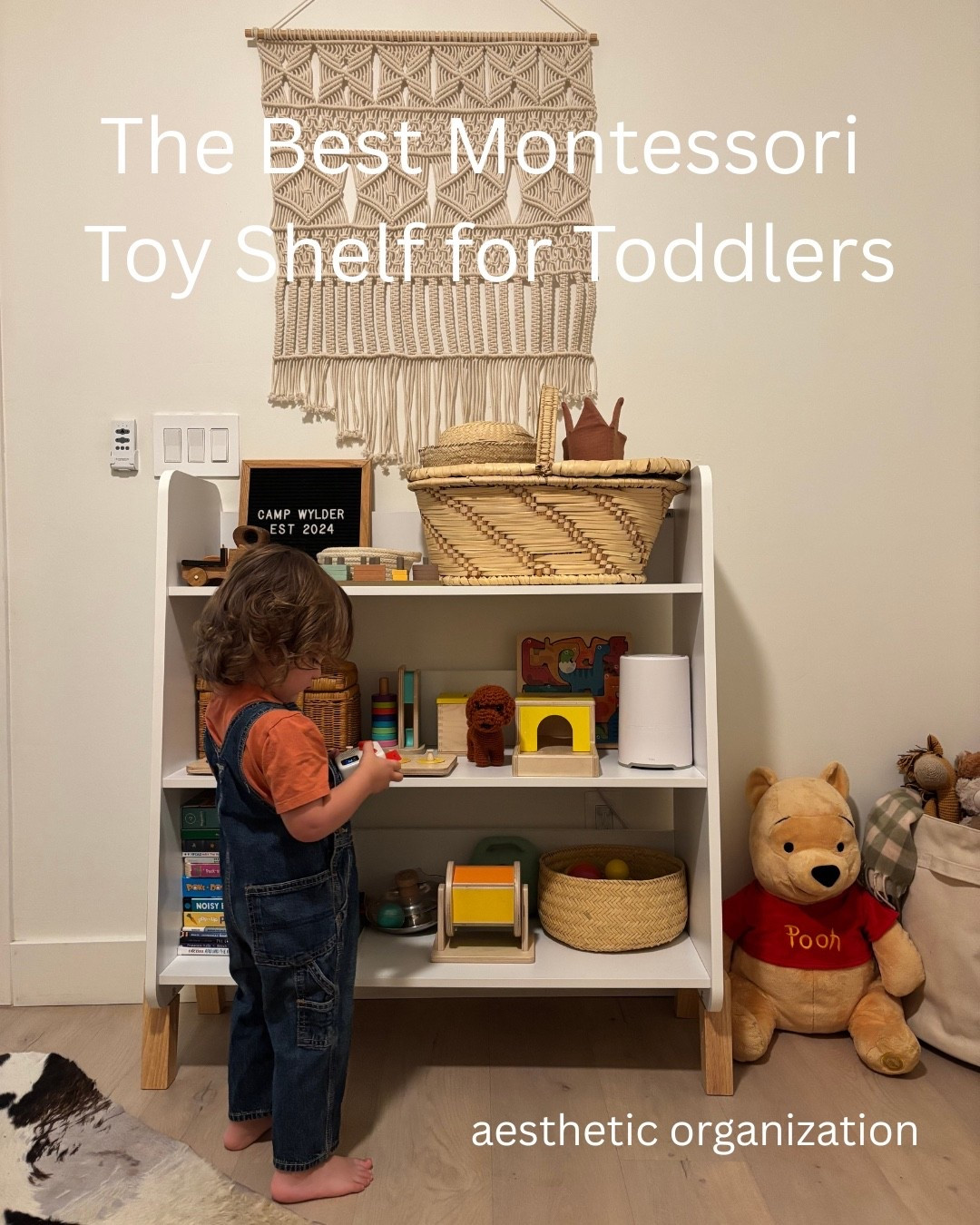 This simplistic, Montessori style bookshelf is functional and beautiful! 

#LTKBaby #LTKHome #LTKmomlife