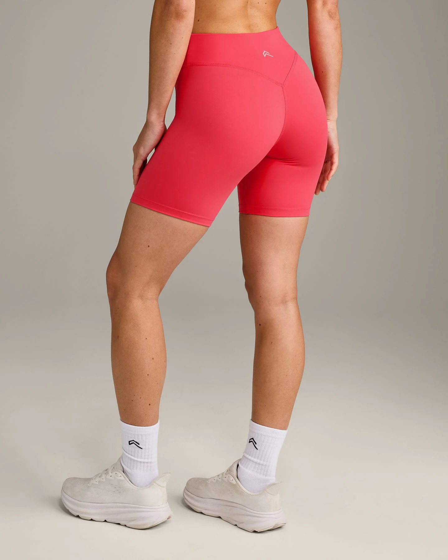 UnifiedMove\u2122 V Front Mid Rise Shorts 6" with Reflective Logo | Charged Pink | Oner Active (UK / US)