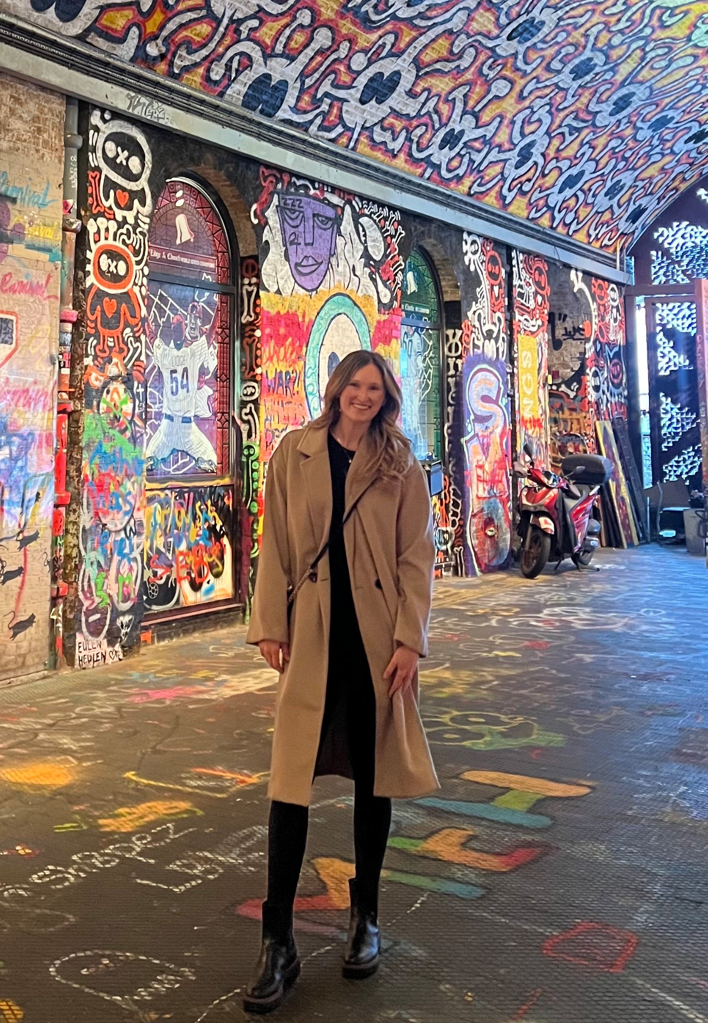 Travel day sightseeing outfit. London outfit idea. Comfortable Chelsea boots, black leggings, oversized affordable camel coat. I walked almost 25k steps in these shoes and got no blisters! 

#LTKTravel #LTKSpringSale #LTKFindsUnder50