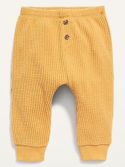 Unisex Thermal-Knit Pull-On Jogger Pants for Baby | Old Navy (US)