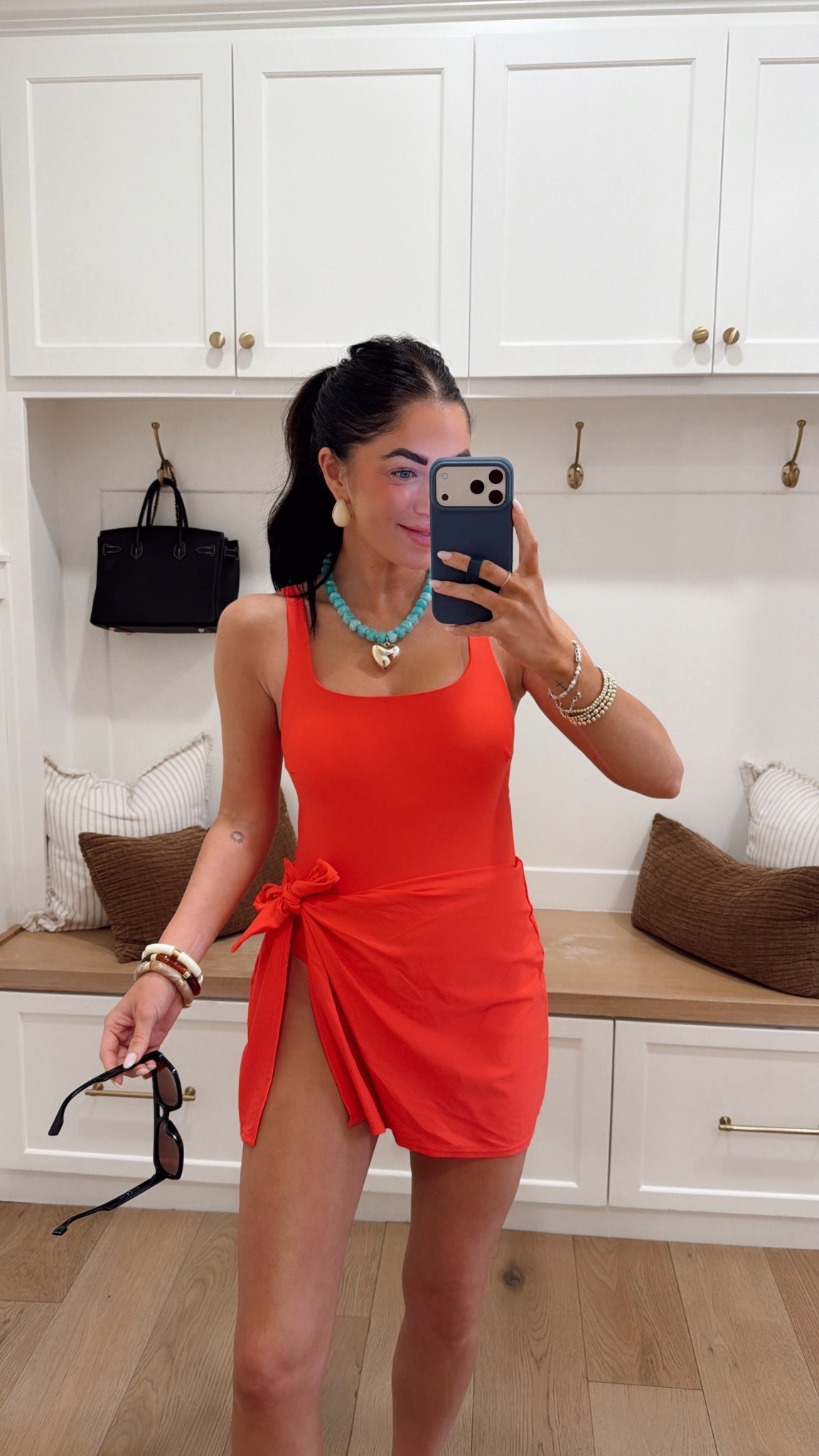 This wrap swim dress is under $27 from Walmart!! Wearing a small 🤍

New arrivals, vacation wear, watchnow, Katy roach 

#LTKootd #LTKPetite #LTKSeasonal