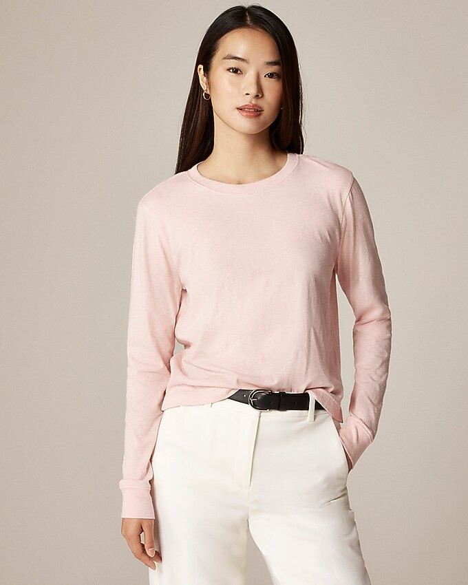 Vintage jersey long-sleeve T-shirt | J. Crew US