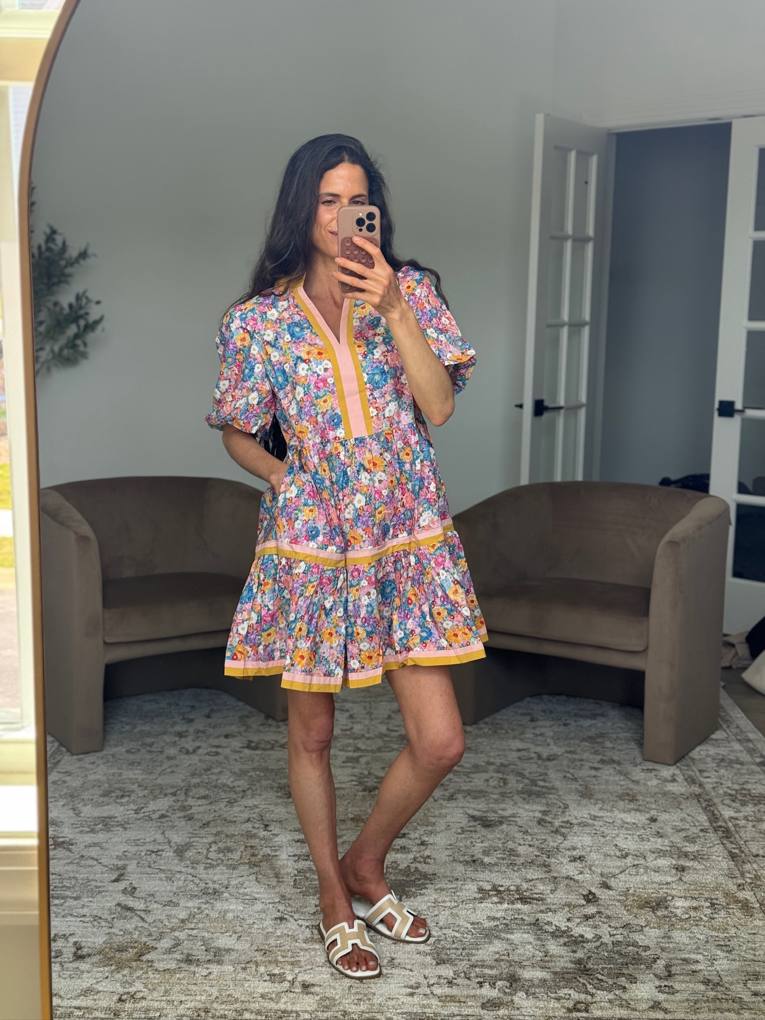 This dress is giving all the spring vibes.
Lightweight, colorful, and so easy to throw on and go.
spring dress outfit, floral mini dress, casual spring outfit, colorful dress, everyday dress idea


#LTKmomlife #LTKSeasonal #LTKootd