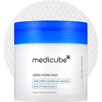 medicube Toner Pads Zero Pore Pad 2.0 | Dual-Textured Facial Pad for Exfoliation and Pore Care wi... | Amazon (US)