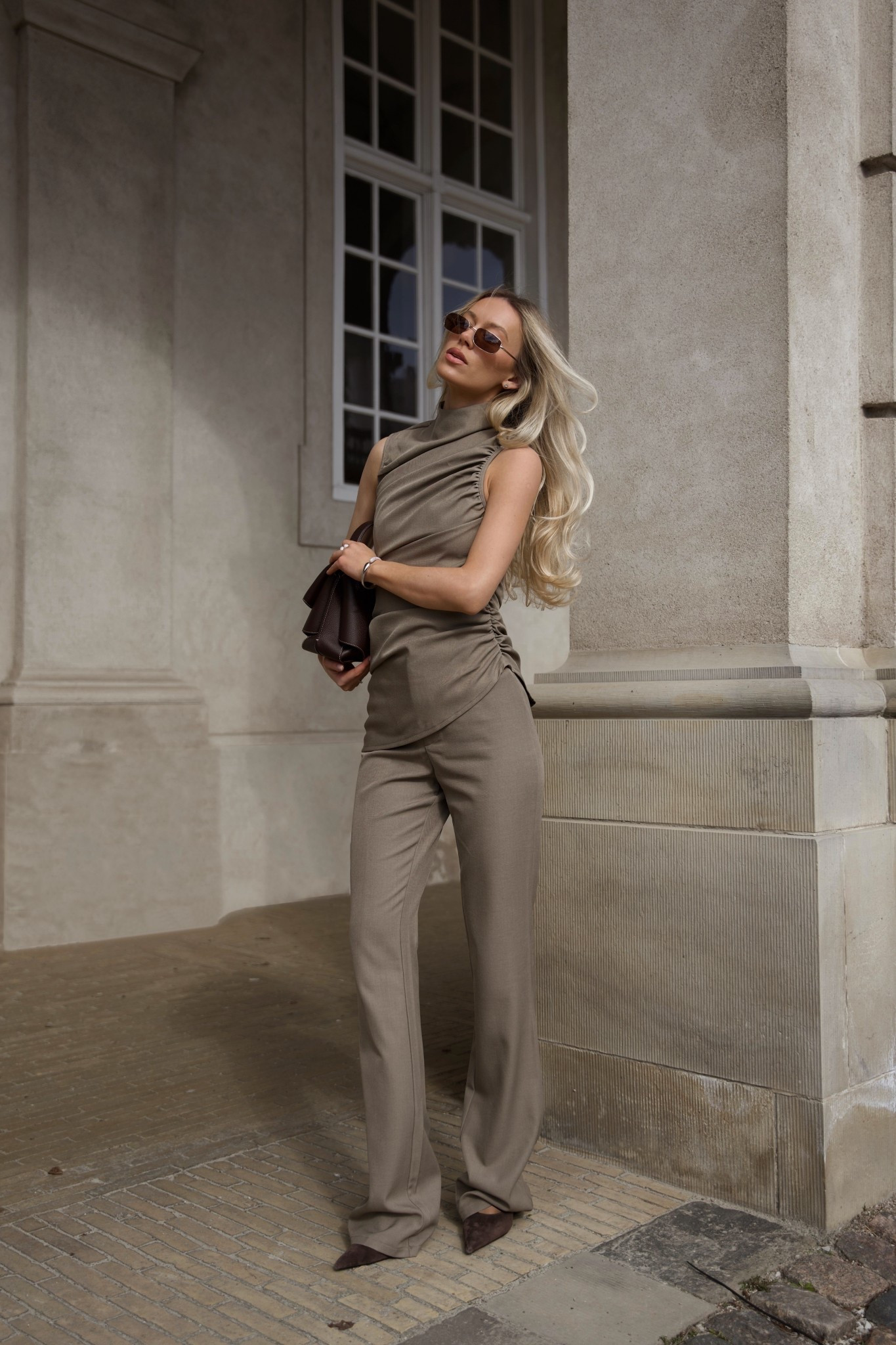 Wearing size 6. 

Classy style, summer outfits, spring outfits, spring styles, coord sets, elegant outfit, holiday outfits, chic style, timeless minimal outfit, tailored pants, asymetric top. 

#LTKSeasonal #LTKStyleTip #LTKWorkwear