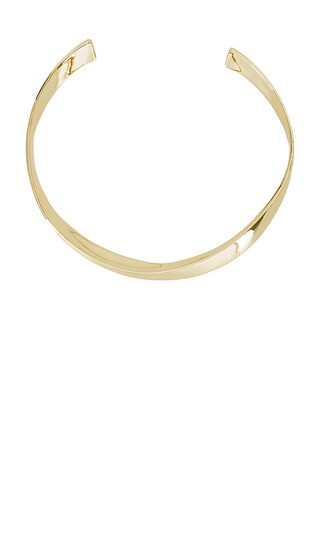 Asymmetrical Necklace Cuff in Gold | Revolve Clothing (Global)