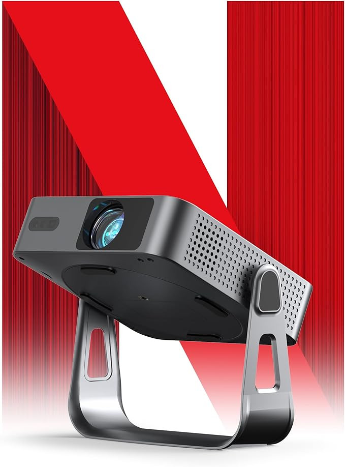 【Netflix-Licensed Projector & Native 1080P】Thinnest 2.24" Smart Mini Projector with WiFi and ... | Amazon (US)