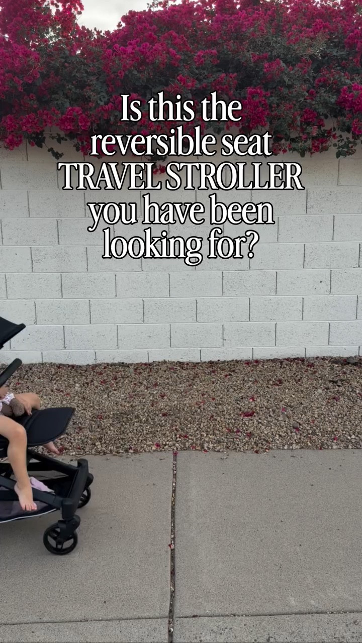 A reversible seat travel stroller?! 🔄🙌🏼 

Comment SPIN for my full in-depth review of the new Orbit Baby M+ Stroller!