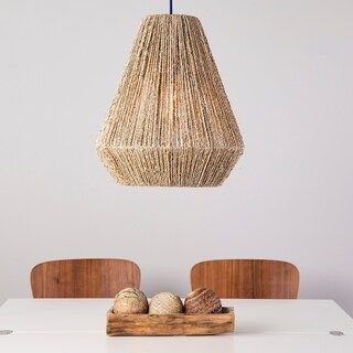 The Curated Nomad Westlake Seagrass 16-inch Pendant Shade | Bed Bath & Beyond