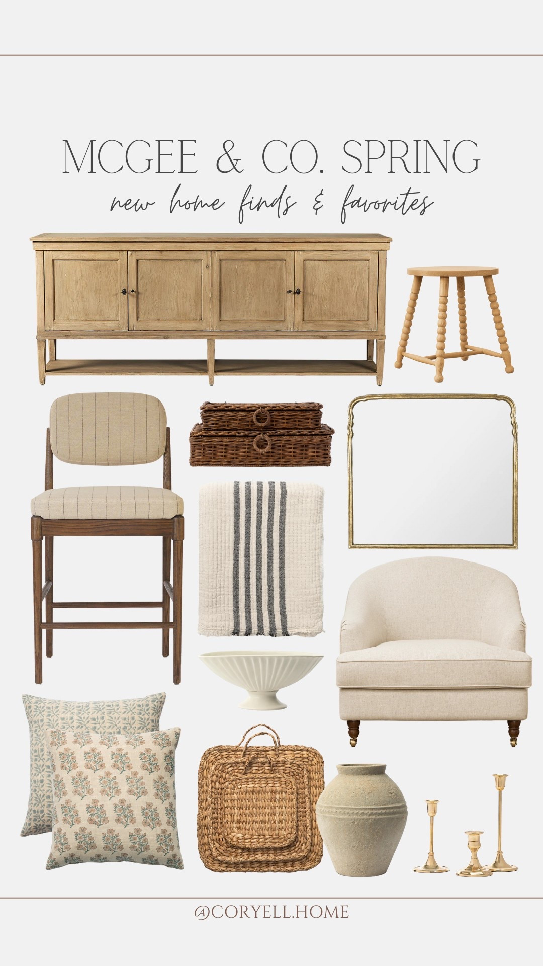 The new McGee & Co. collection is filled with gorgeous textures, timeless wood tones and silhouettes, and warm neutrals that make every space cozy. I’m loving this mix of affordable decor and splurge worthy furniture! 

#LTKHome #LTKStyleTip
