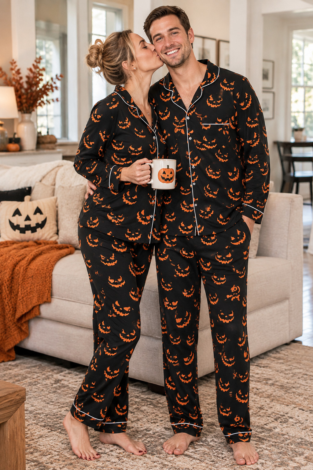 These matching Halloween pajamas from Amazon are giving the cutest spooky-season-at-home vibe 🎃🖤 I love a set that works for everyone and still looks adorable in pictures. Definitely adding these to the October family tradition list. #HalloweenPajamas #AmazonHalloweenFinds #MatchingFamilyPJs #FamilyPhotoOutfits #HalloweenFamilyPhotos #SpookySeason #HalloweenTraditions #CozyFamilyNight #AmazonFashion #FallMustHaves 

 #LTKSeasonal #LTKU #LTKSaleAlert