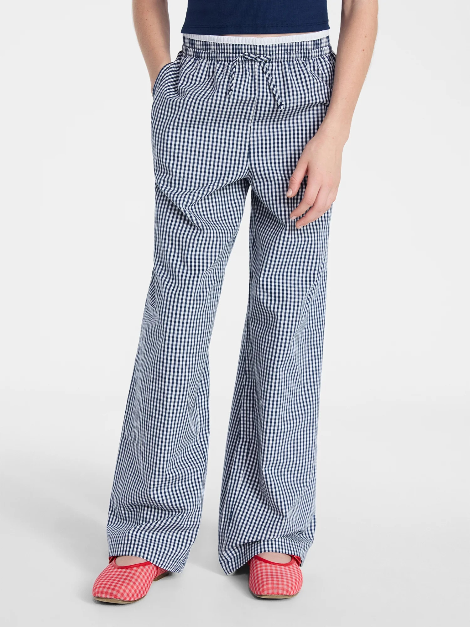 Weekend Academy Girls Cotton Boxer Pants, Sizes 4-18 | Walmart (US)